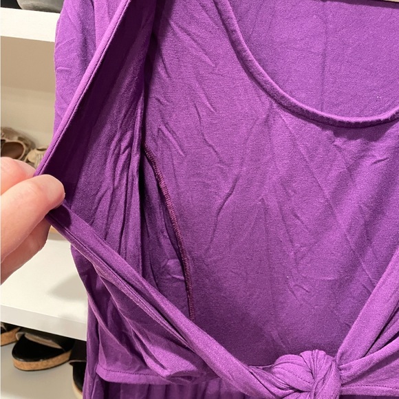 JoJo Maman Bebe Purple Maternity Dress - Picture 3 of 5